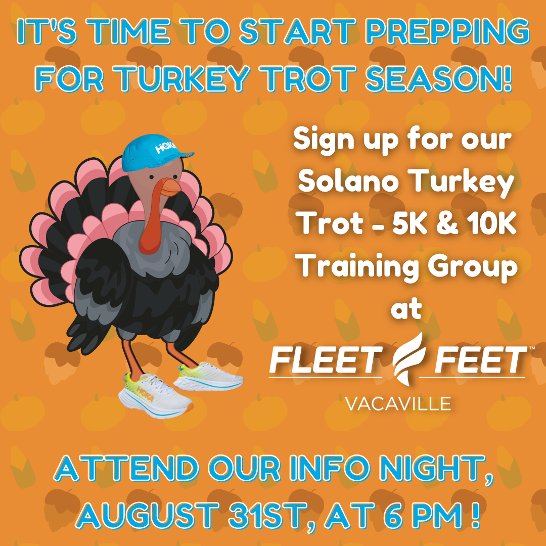 5k/10k Turkey Trot Training Group Fleet Feet Sports Vacaville