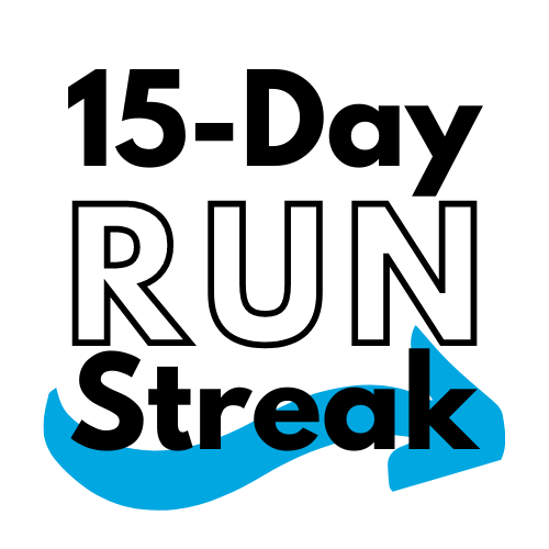 15-Day Run Streak Logo