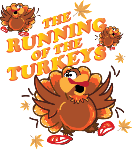 running of the turkeys logo