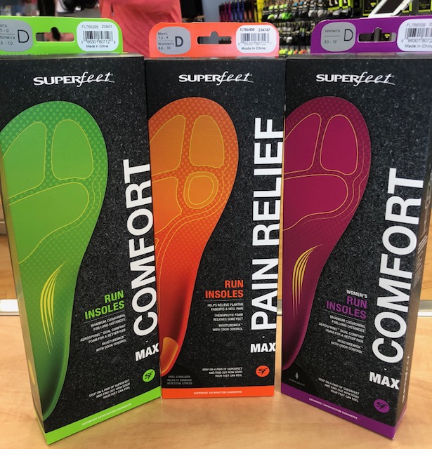 superfeet green support and comfort insoles