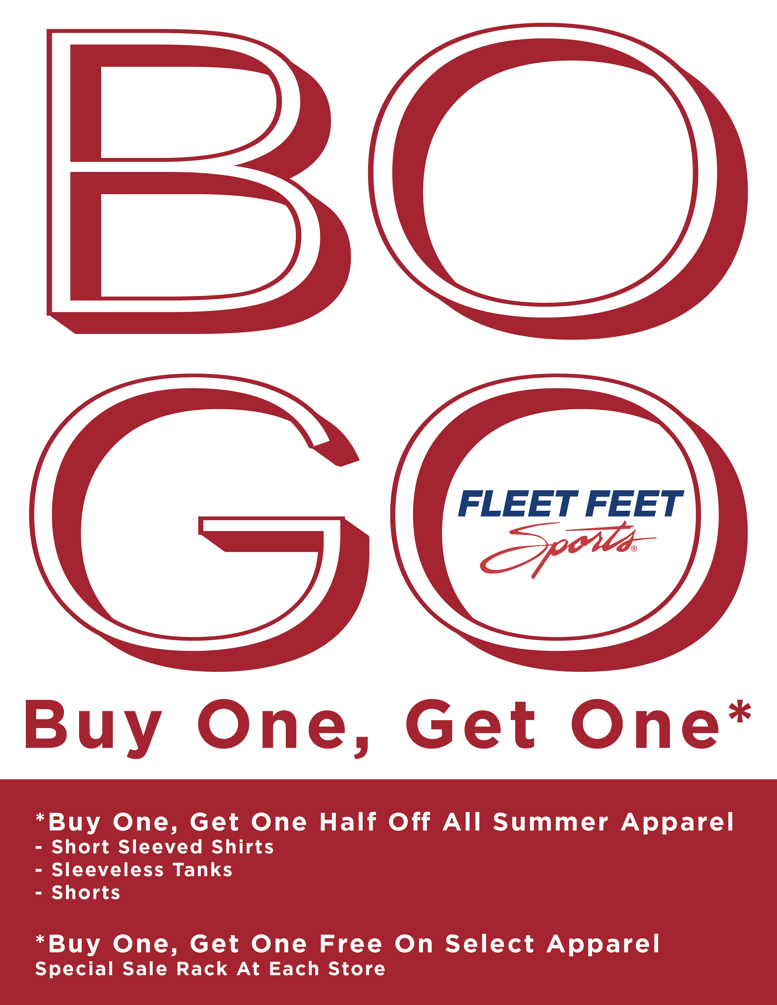bogo free shoes on Weekend Apparel Bogo Deals Fleet Feet Tulsa