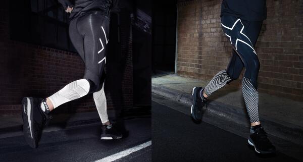 2XU Features Both Reflectivity and Compression In Their Running Tights