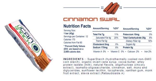 ucan bar cinnamon swirl