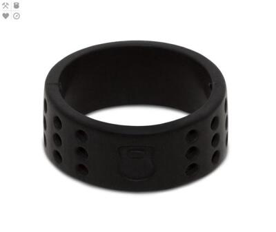 qalo mens black perforated