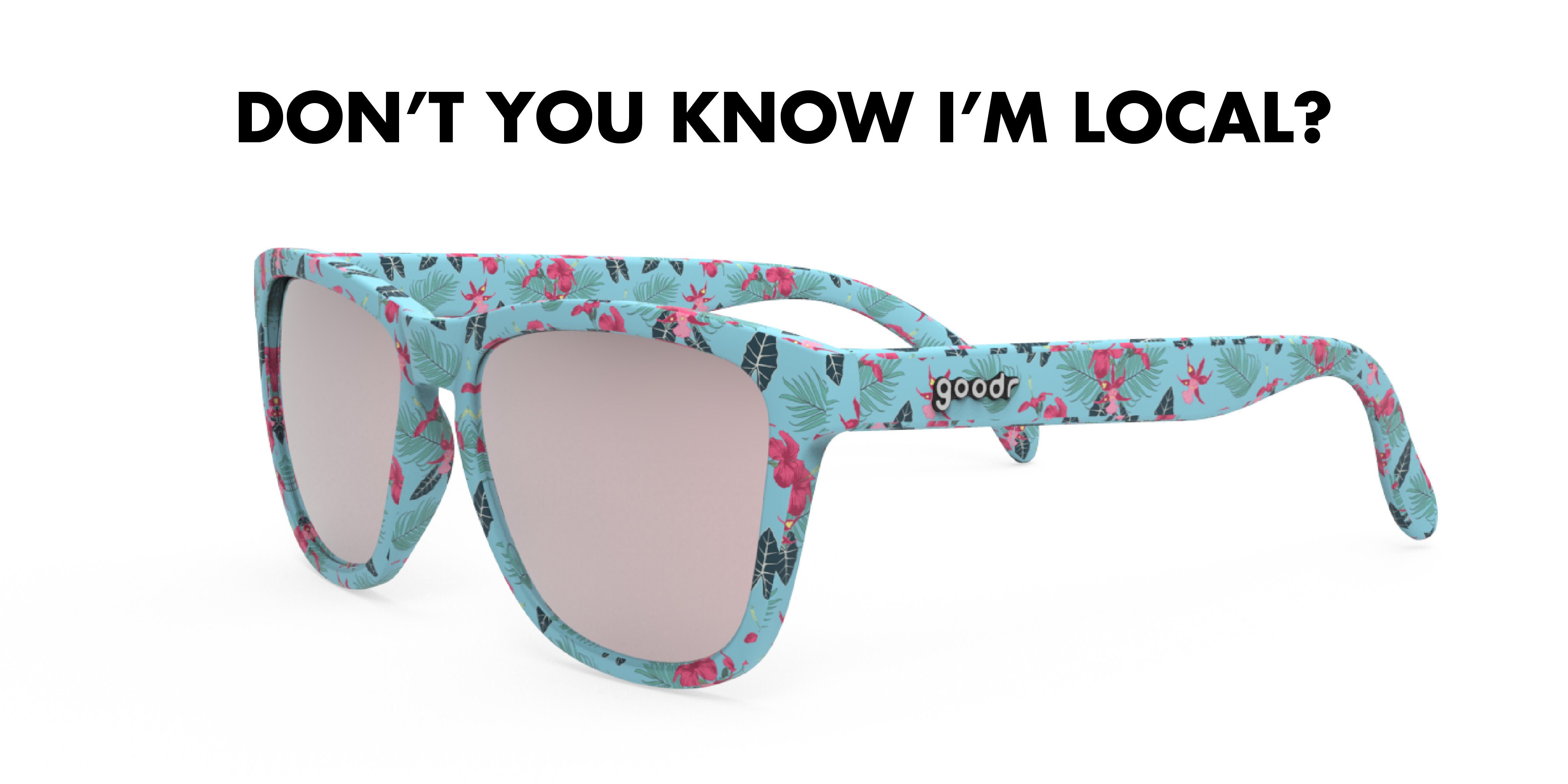 Goodr hot sale floral sunglasses