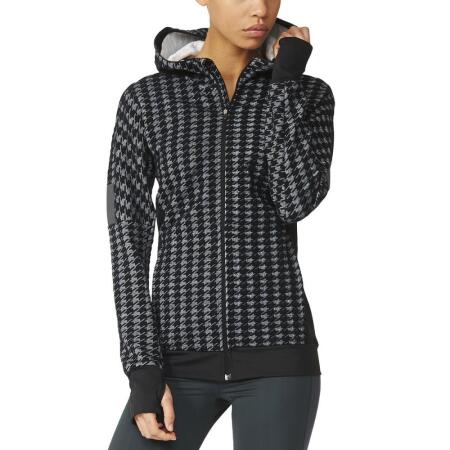 The Adidas Houndstooth Jacket it great for both running and casual wear!