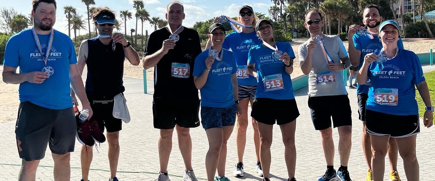 2023 running club survey Fleet Feet Delray