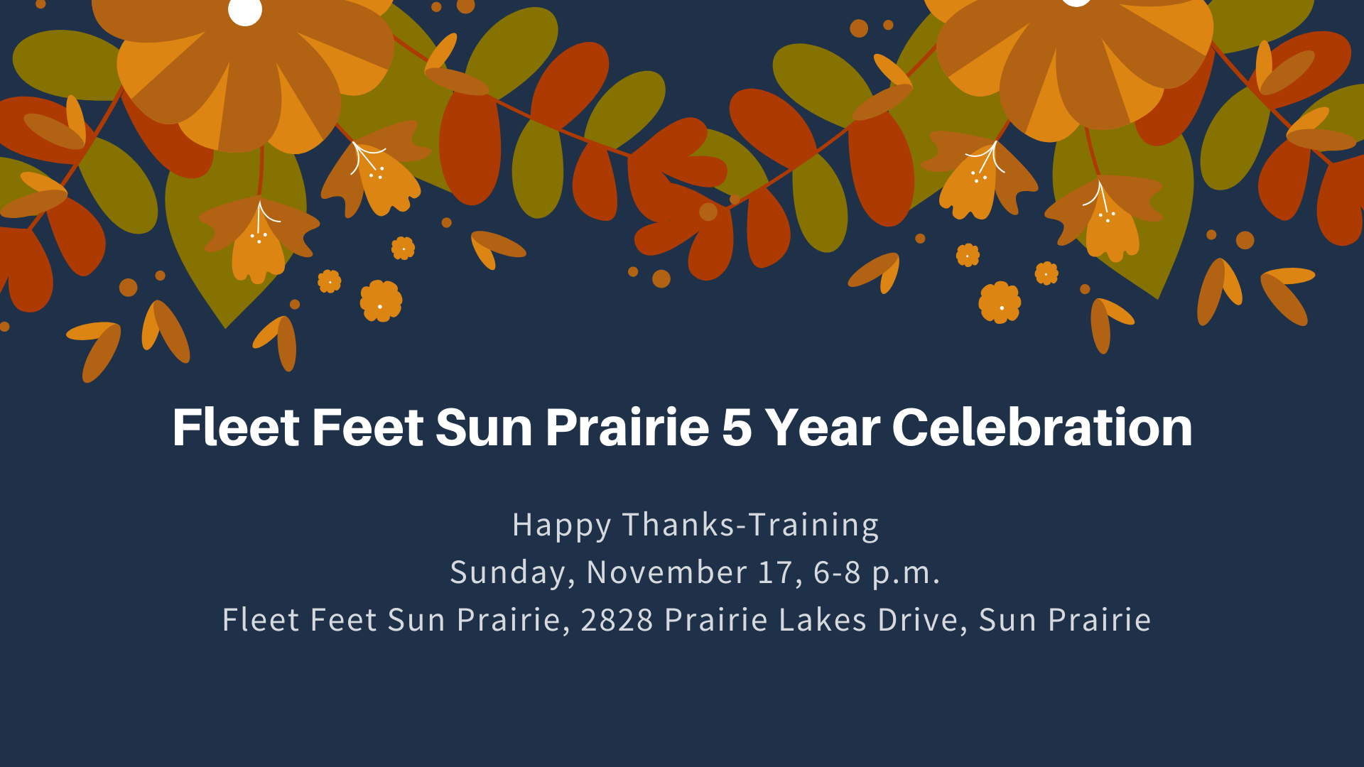 Fleet Feet Sun Prairie 5 Year Anniversary Celebration