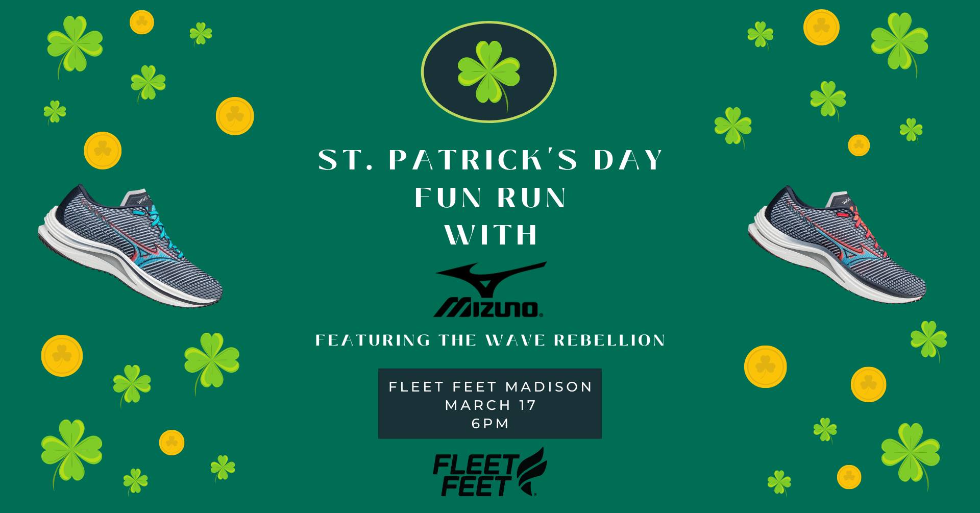 St Patrick's Day Fun Run Fleet Feet Madison