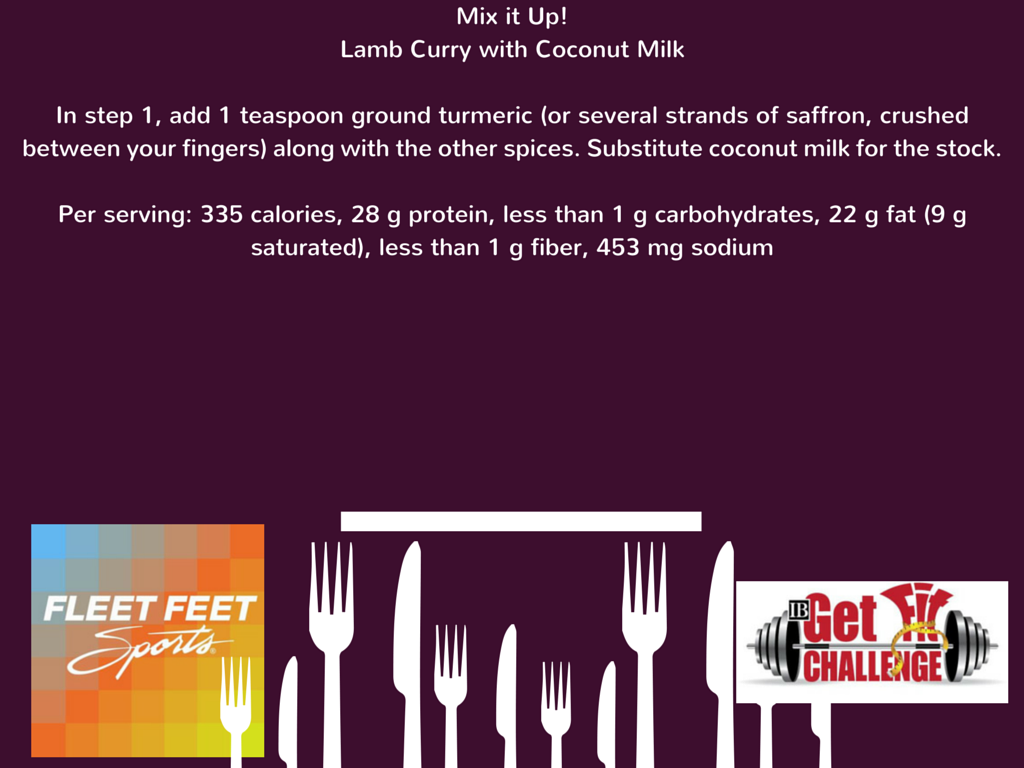 Recipe Lamb Curry Get Fit Challenge Fleet Feet Sports Madison