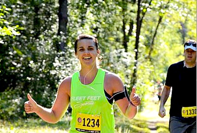 My First Ultra Marathon Blog Post by Amy B.  Fleet Feet Sports Madison