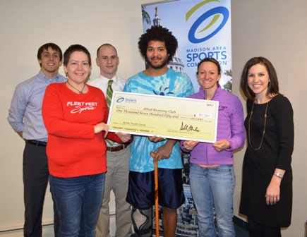 Madison Area Sports Commission Grant to Miler In Training with Fleet Feet Sports Madison