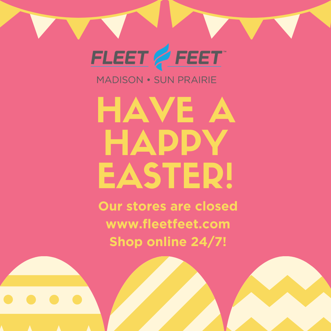 Happy Easter from Fleet Feet Madison & Sun Prairie