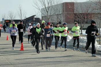 Winter running in Madison WI