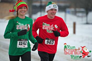 Run Santa Run 5K Madison sponsored by Fleet Feet