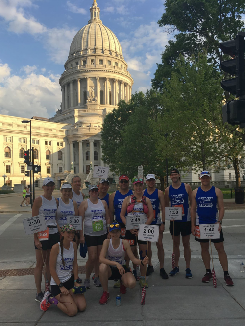 Force of Orange Pacers Fleet Feet Madison & Sun Prairie