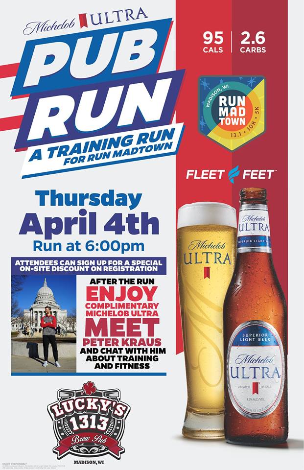 Michelob Ultra Training Run with Fleet Feet Madison