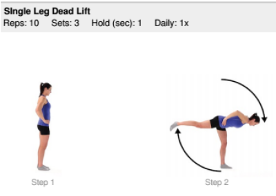 Single Leg Dead Lift