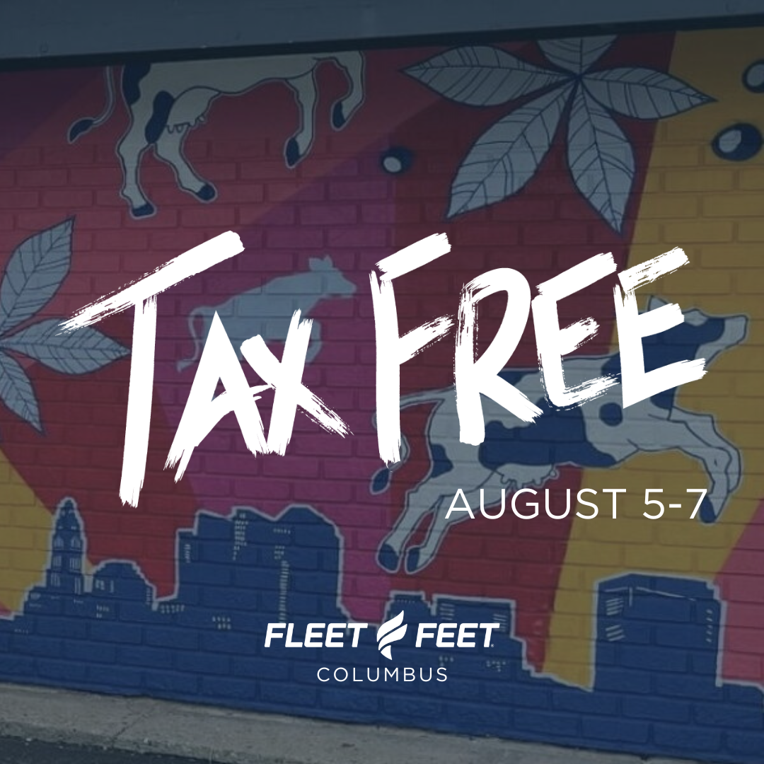 Tax Free Weekend 2022 Fleet Feet Columbus