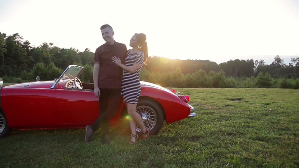 Sixties Engagement Video