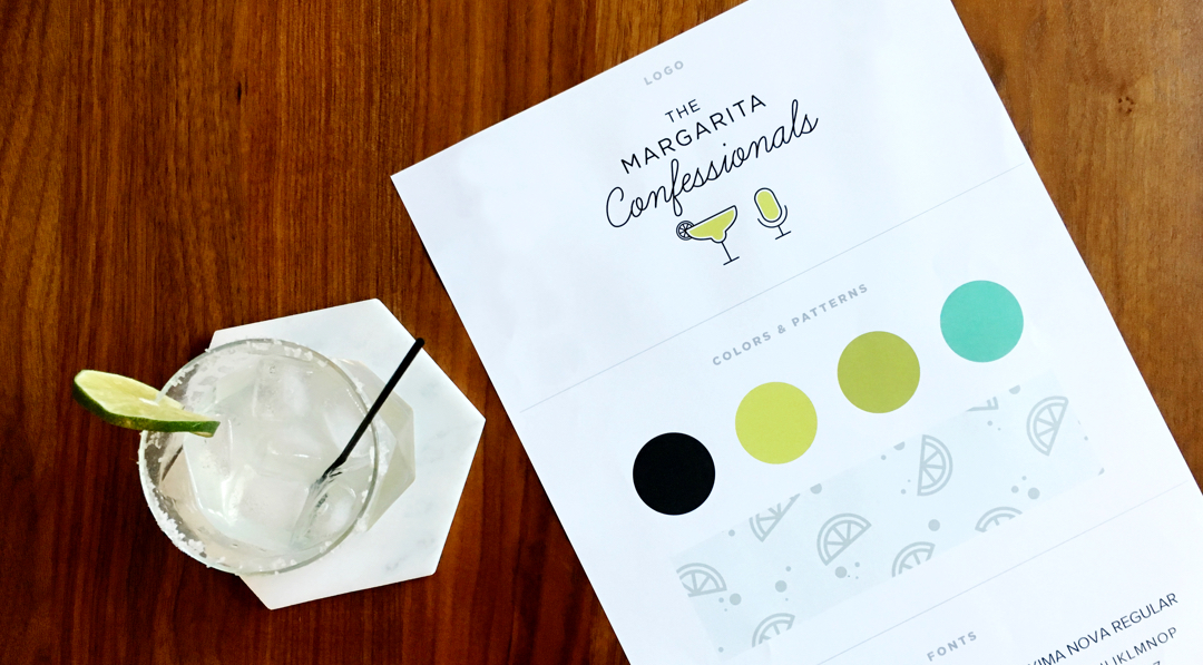 Margarita Confessionals Branding