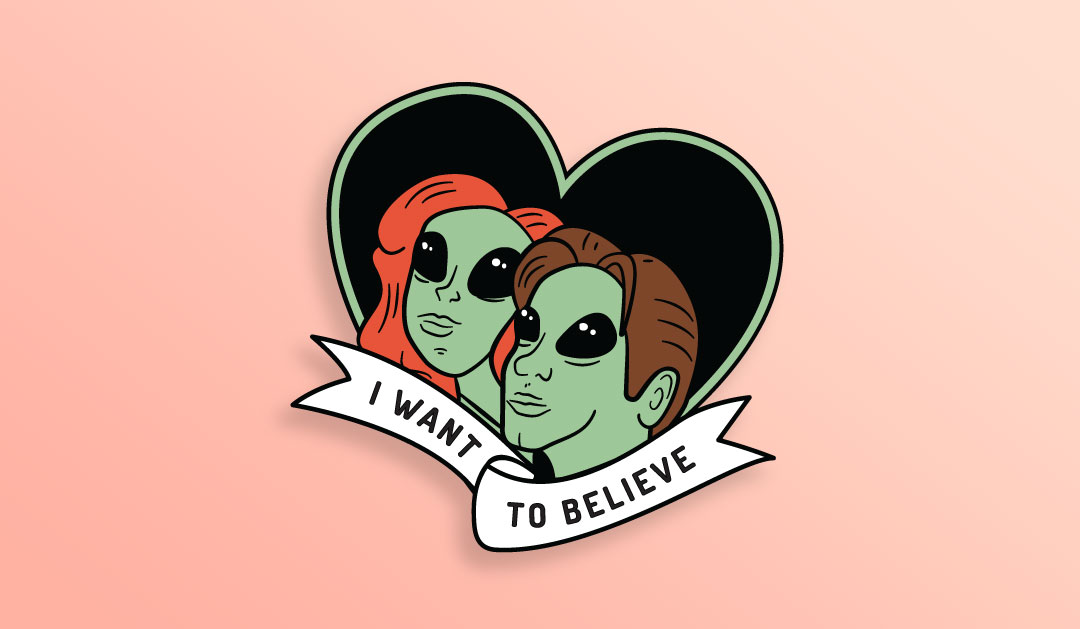 X-Files Pin