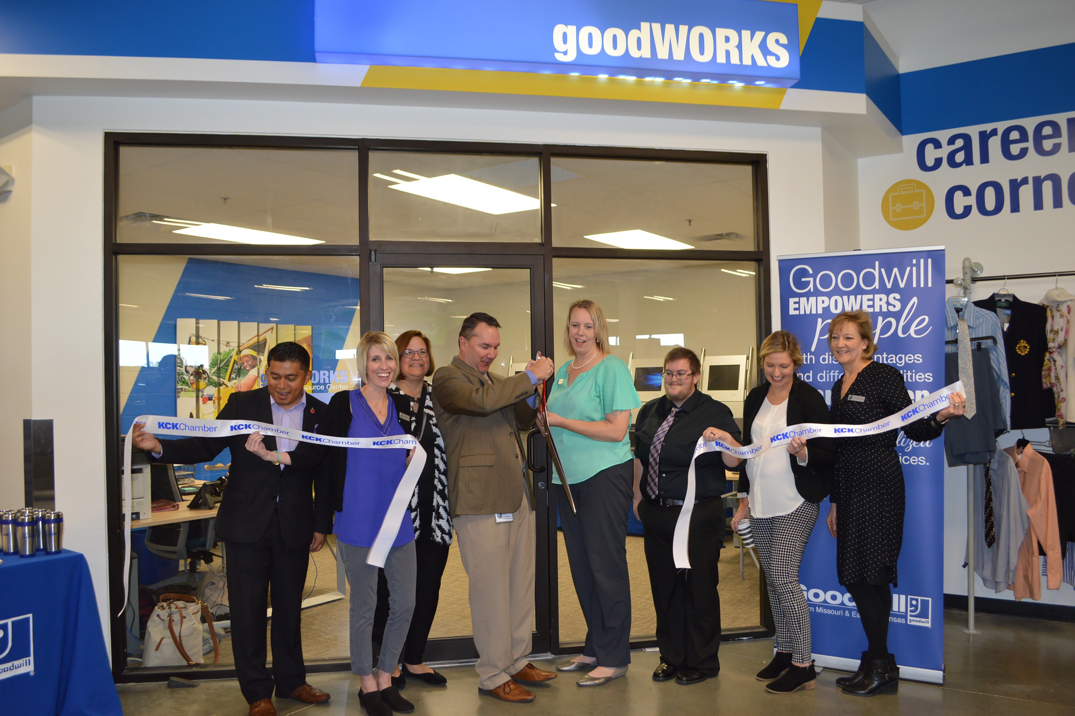 Opening of Bonner Springs GoodWORKS Center
