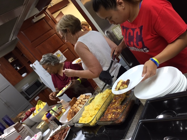 Guests Enjoying Breakfast