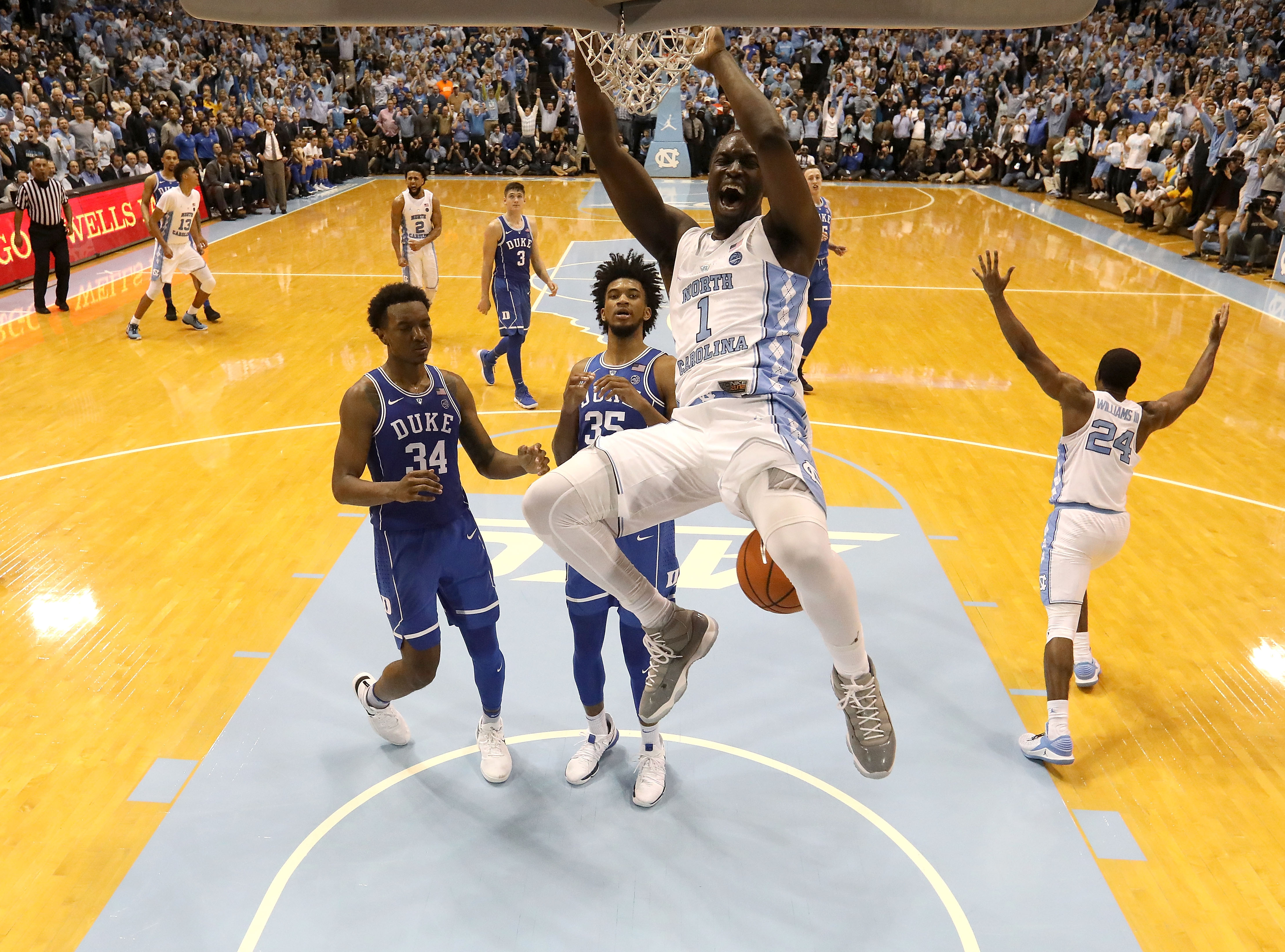 UNC vs. Duke Basketball Showdown SECU Family House