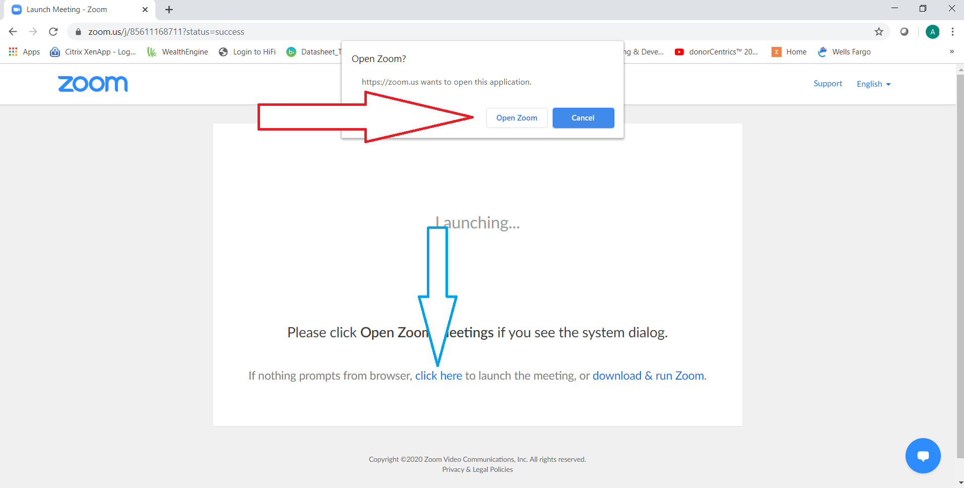 zoom meeting login instructions