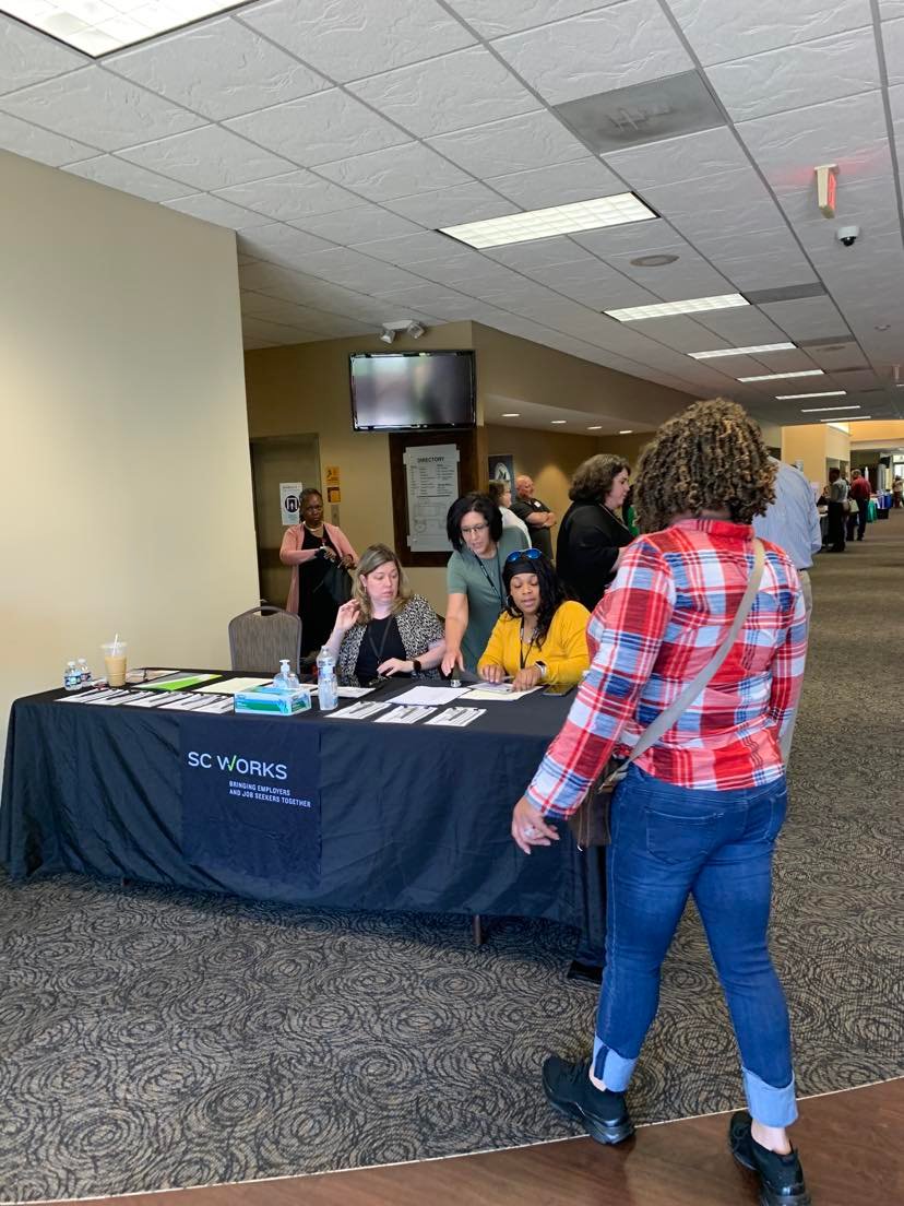 York County Job Fair Spurs Employer Job Seeker Interaction