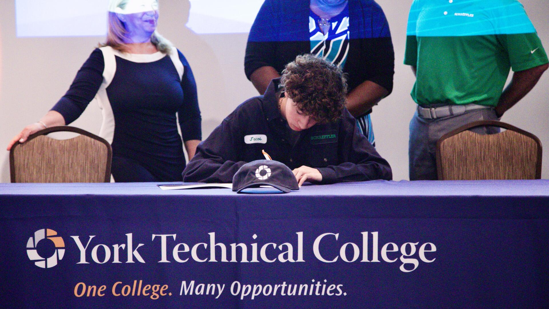 York Technical College Hosted Its First Apprenticeship Signing Day