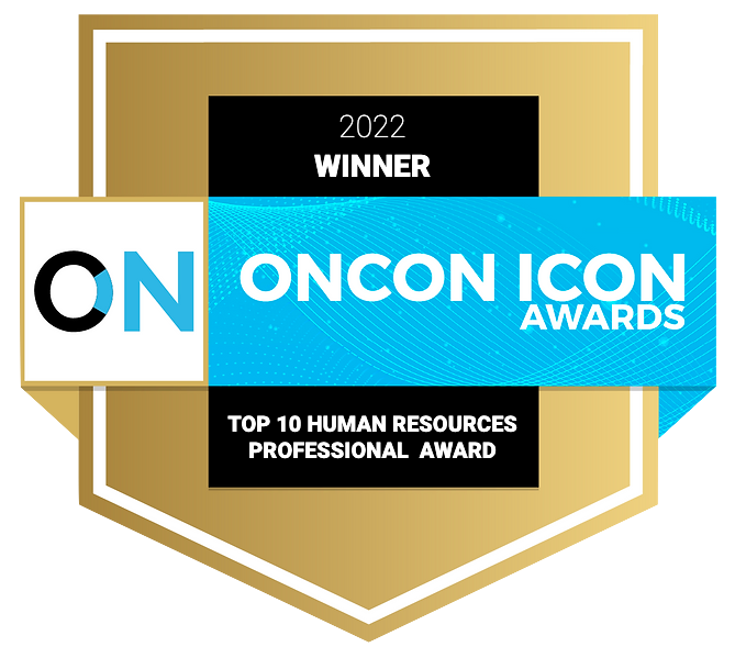 OnCon Icon Award - Top 10 Human Resources Professional