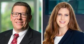 Adam Beaudoin and Madeline Lipe