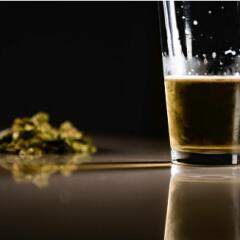 Beer with cannabis