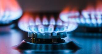 Burning gas burner