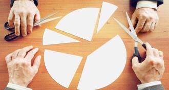 Businessman Sharing Profits equity main
