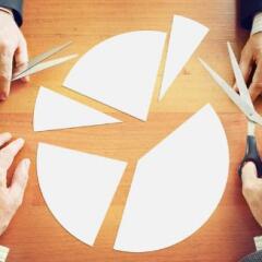 Businessman Sharing Profits equity main