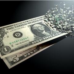 Money dematerializing 