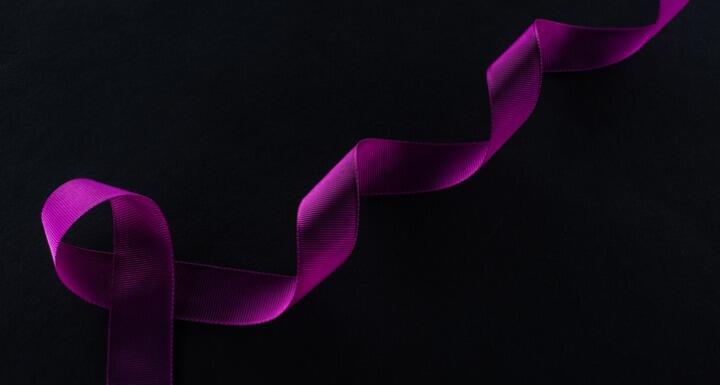 Domestic Violence Purple Ribbon