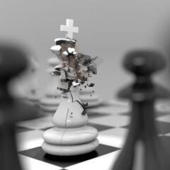 Fracture Chess Piece