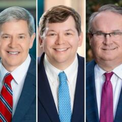 Grant Osborne, Will Oden and Ken Gray