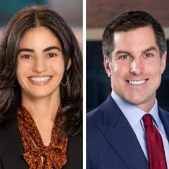 Isabelle Chammas and Joe Schouten