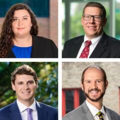 Jane Francis Nowell, Adam Beaudoin, Matthew Jones, and Zac Lamb