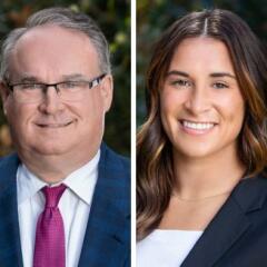 Ken Gray and Avery Locklear