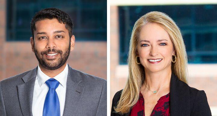 Mayukh Sircar and Amy Fitzhugh