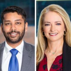 Mayukh Sircar and Amy Fitzhugh