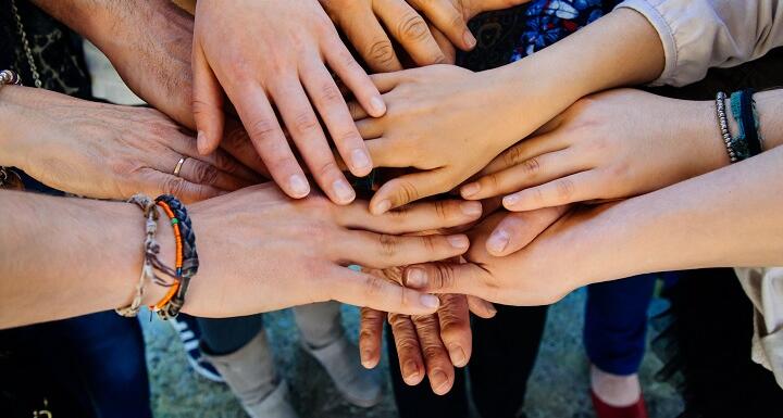 multigenerational hands