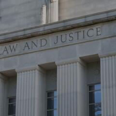 A photo of the facade of the North Carolina Supreme Court Building