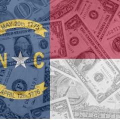 NC Flag with money